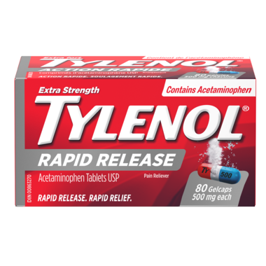 Tylenol Extra Strength Pain Relief Acetaminophen 500mg