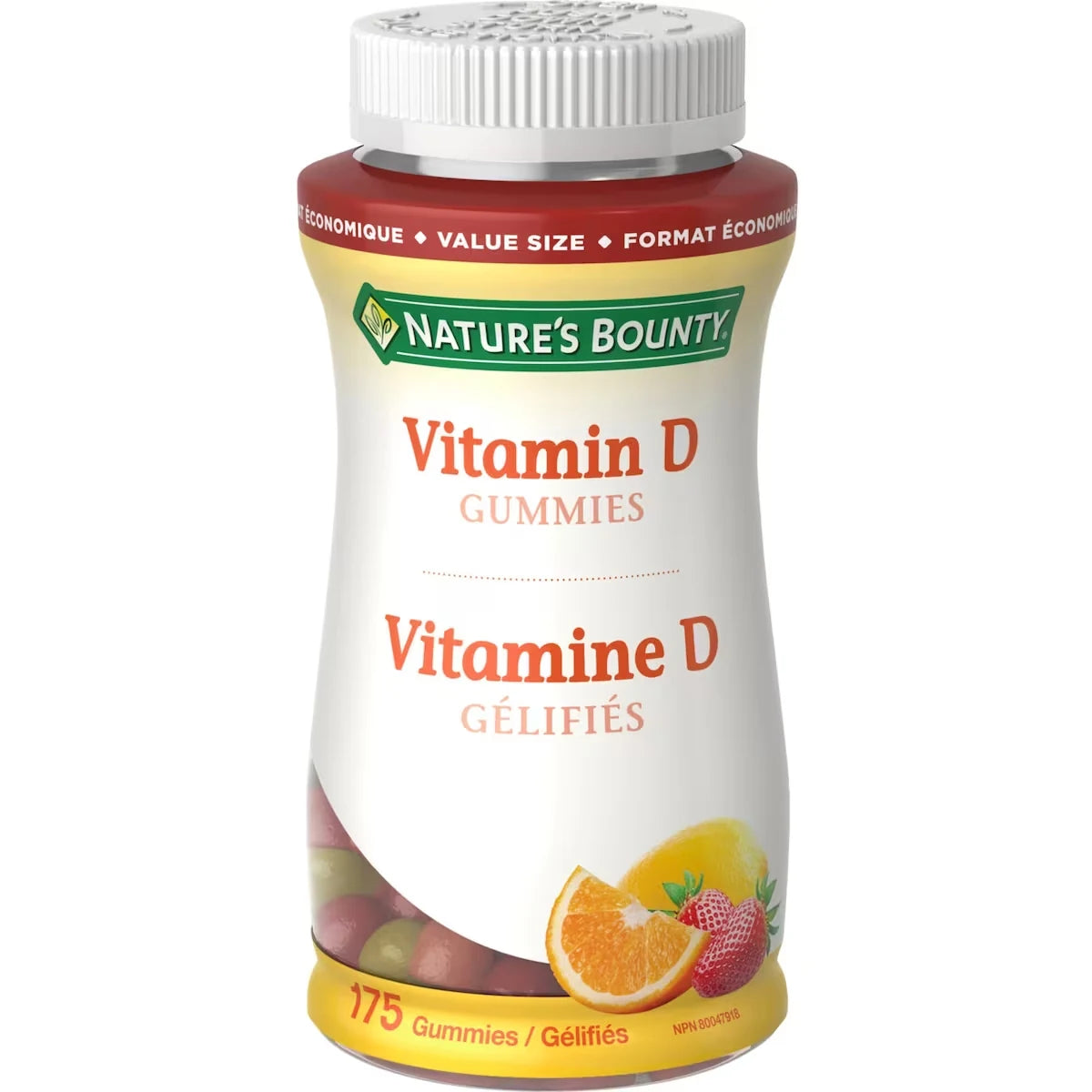 Natures Bounty Vitamin D3 1000 Iu Gummies product image