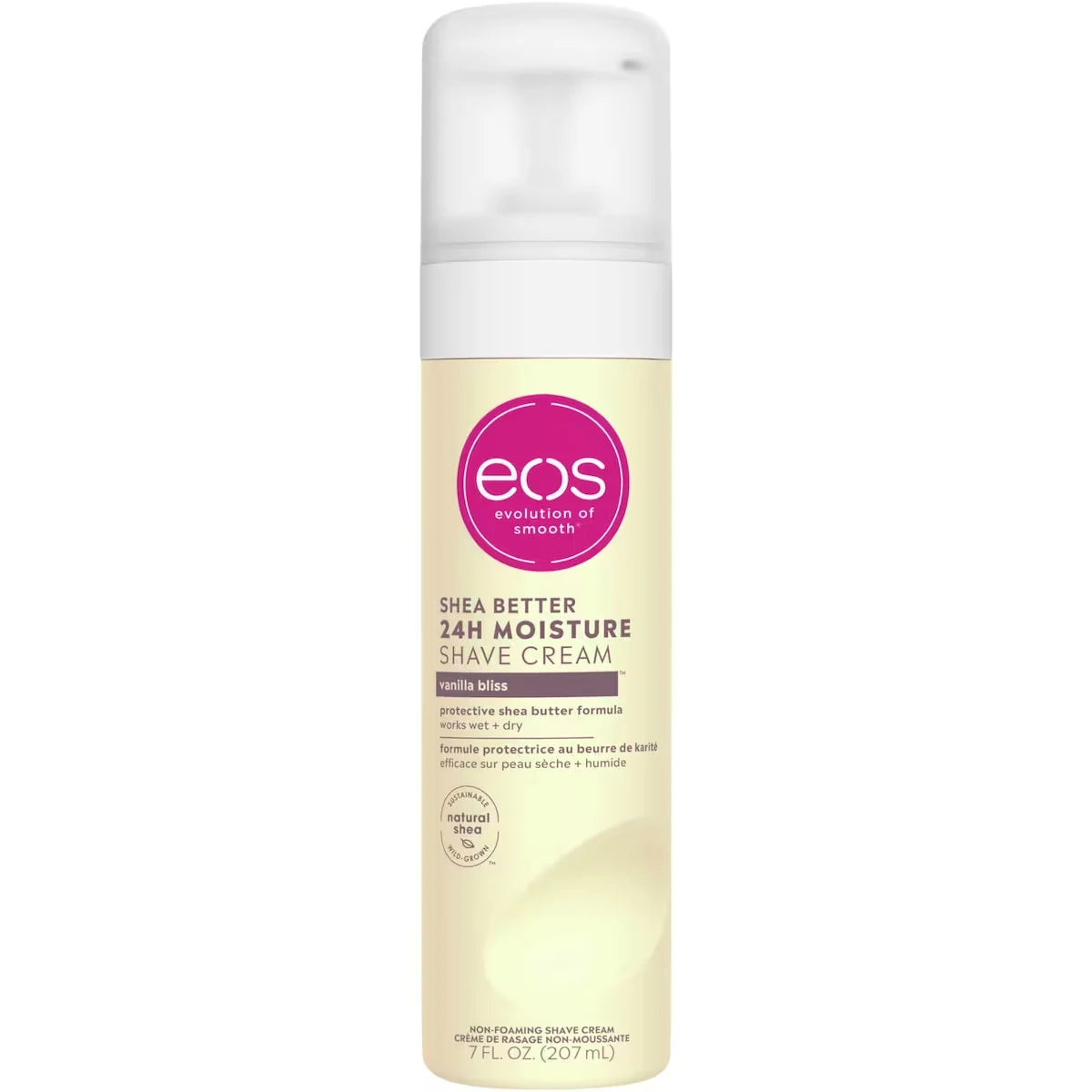 eos Shea Better Shaving Cream for Women, Vanilla Bliss, 24HR Hydration product image
