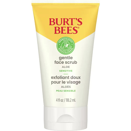Burt's Bees Gentle Face Scrub with Aloe for Sensitive Skin, 98.9% Natural Origin product image
