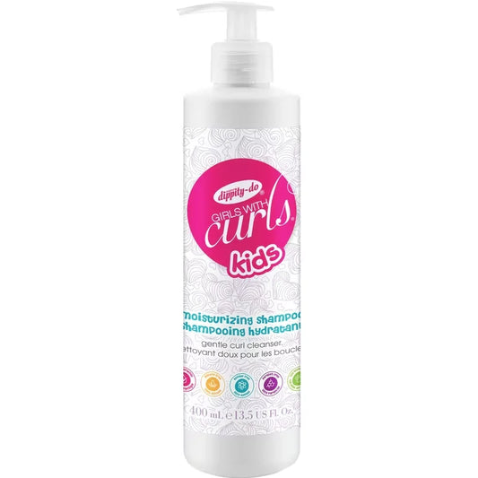 Dippity Do GIRLS WITH CURLS KIDS Moisturizing Shampoo front package