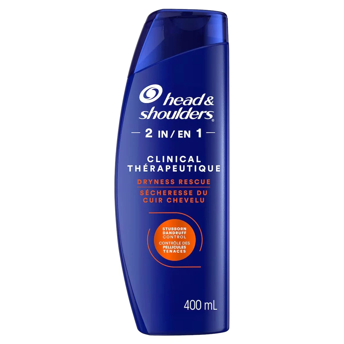 Head & Shoulders Clinical Dryness Rescue 2in1, for Stubborn Dandruff front package