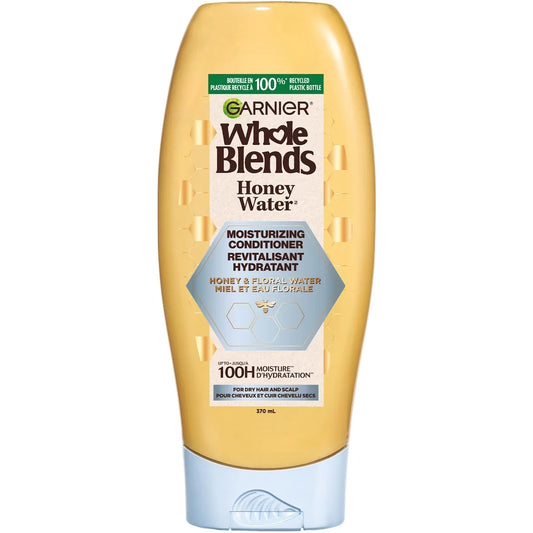 Garnier Whole Blends Honey Water Moisture Restoring Conditioner, for Dry Hair & Scalp product package
