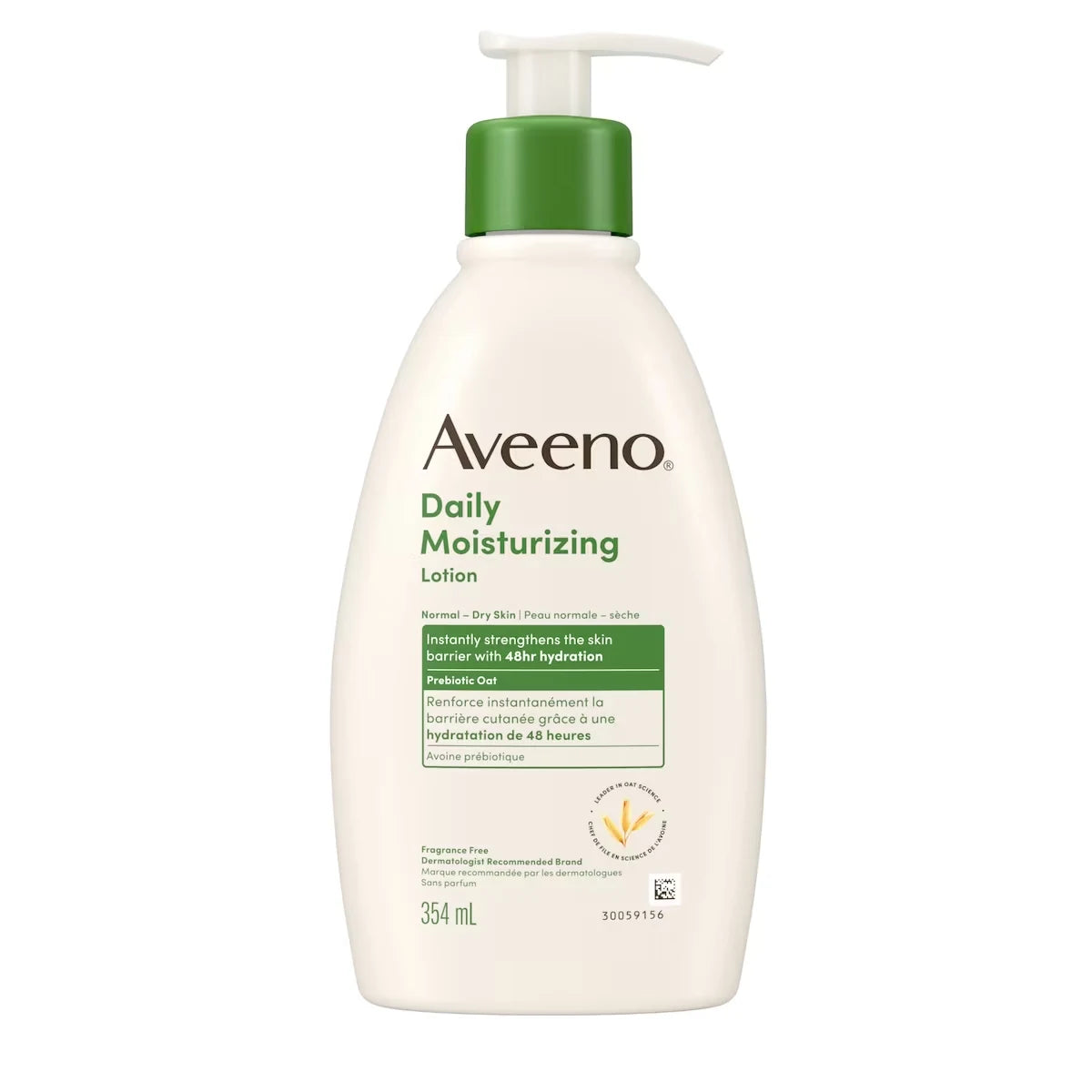 Aveeno Daily Moisturizing Lotion, Fragrance Free, 354 mL product image
