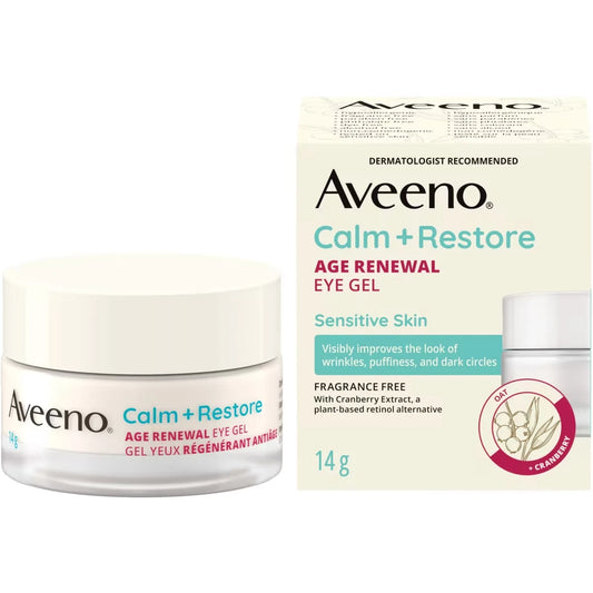 Aveeno Calm + Restore Age Renewal Eye Gel product image