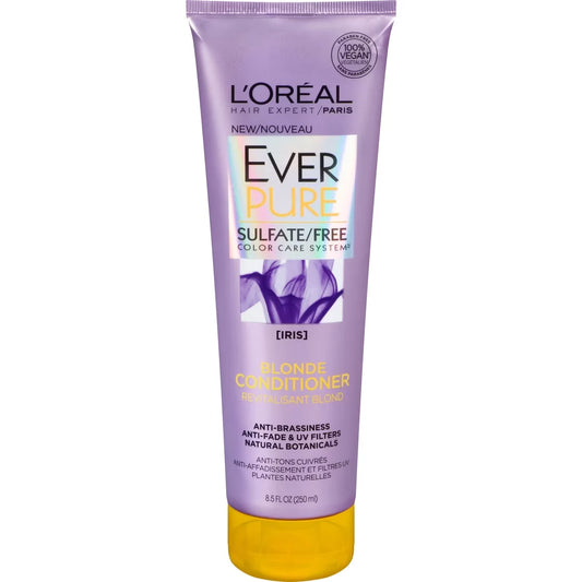 L'Oréal Paris Brightening Conditioner, EverPure Blonde, Sulfate-Free front package