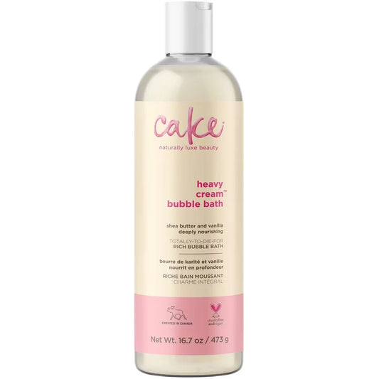 Cake Beauty Heavy Cream Bubble Bath front package