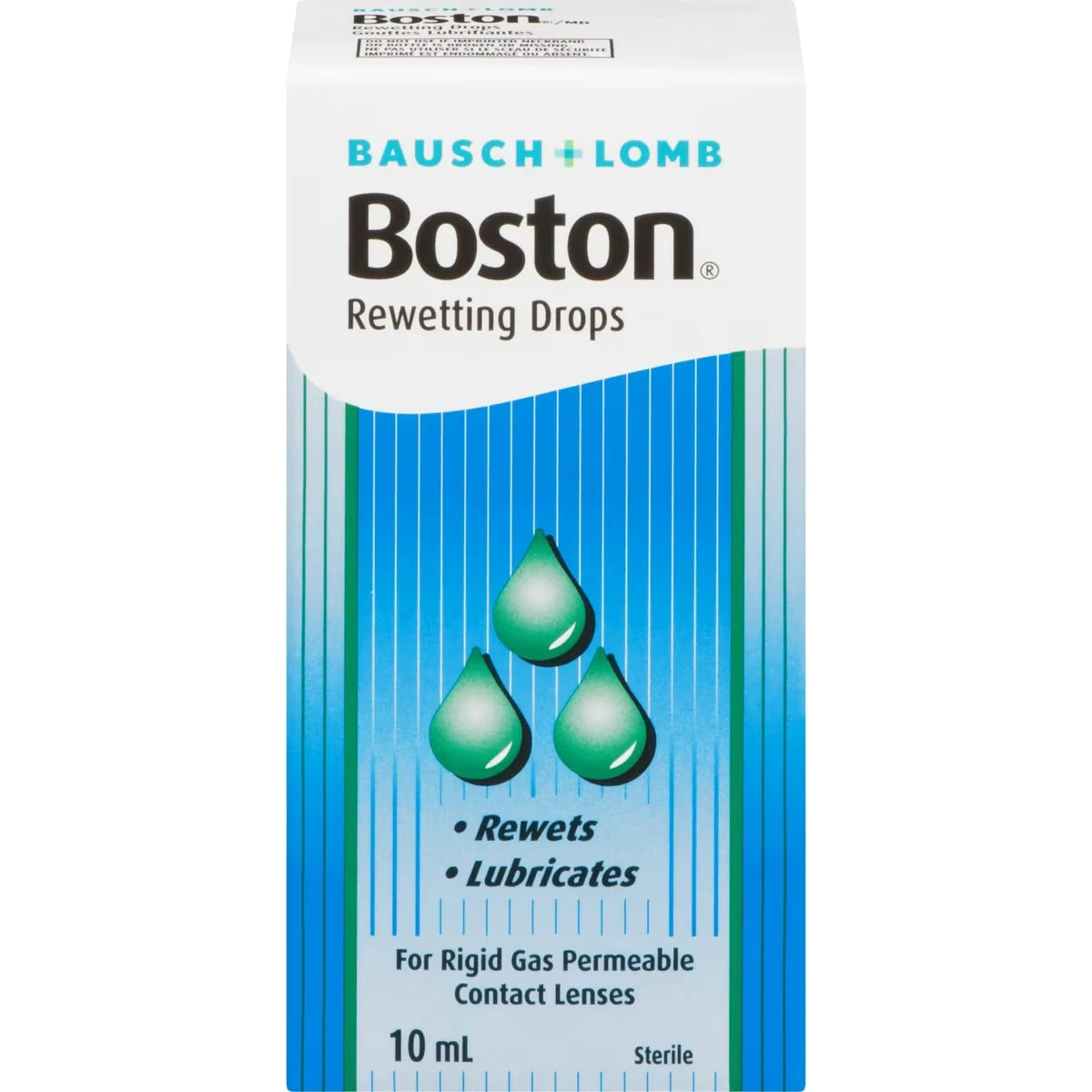 Boston Rewetting Drops front package