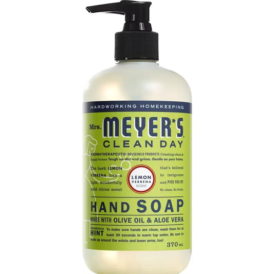 Mrs. Meyer's Liquid Hand Soap, Lemon Verbena Scent front package