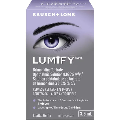 Lumify Redness Reliever Eye Drops Trial Size product detail