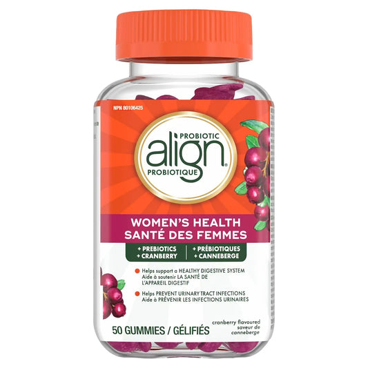 Align Women's Health Prebiotic + Probiotic Gummies, 50 Count product image