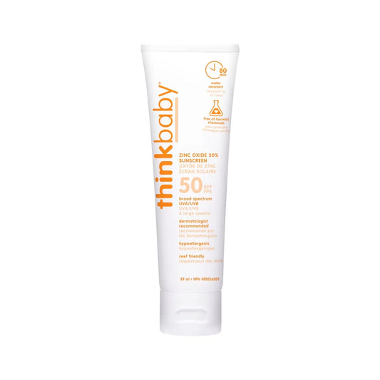 Thinkbaby Safe Mineral Sunscreen SPF 50+ front package