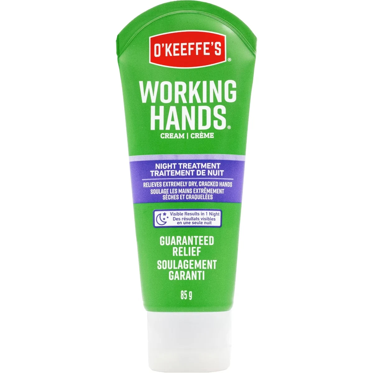 O'Keeffe's Working Hands® Night Treatment Hand Cream front package