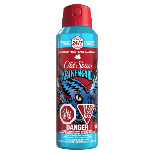 Old Spice Wild Collection Body Spray Krakengard 144g product detail
