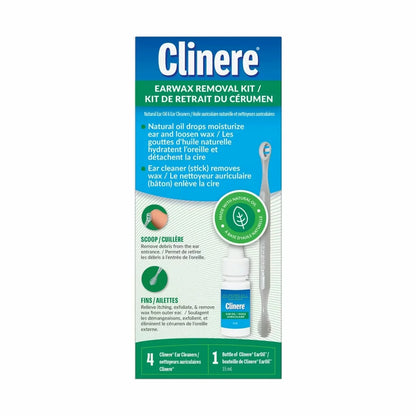 Clinere Ear Wax Removal Kit front package