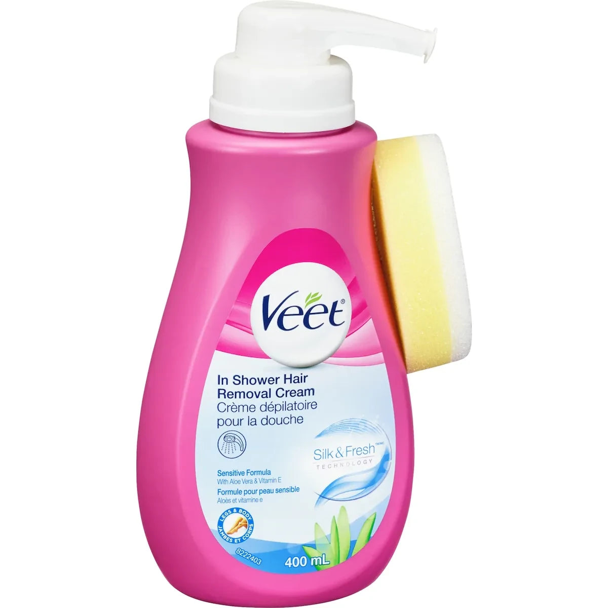 Veet PureTM In-Shower Hair Removal Cream, Sensitive Skin product image