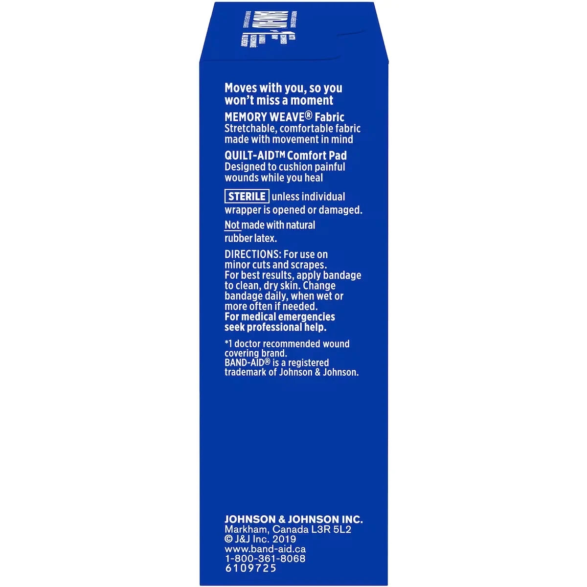 Band-Aid Brand Flexible Fabric Adhesive Bandages, Assorted Sizes, 50 Count product detail