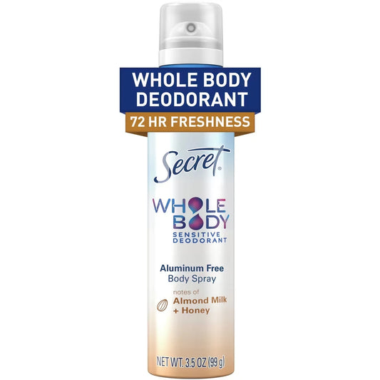 Secret Whole Body Spray Almond Milk & Honey product image