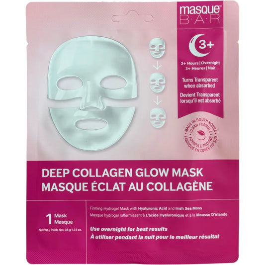 Masque Bar Deep Collagen Glow Mask front package