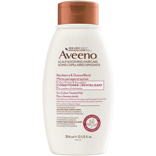 Aveeno Blackberry & Quinoa Color-Protecting Conditioner, 354 mL product image