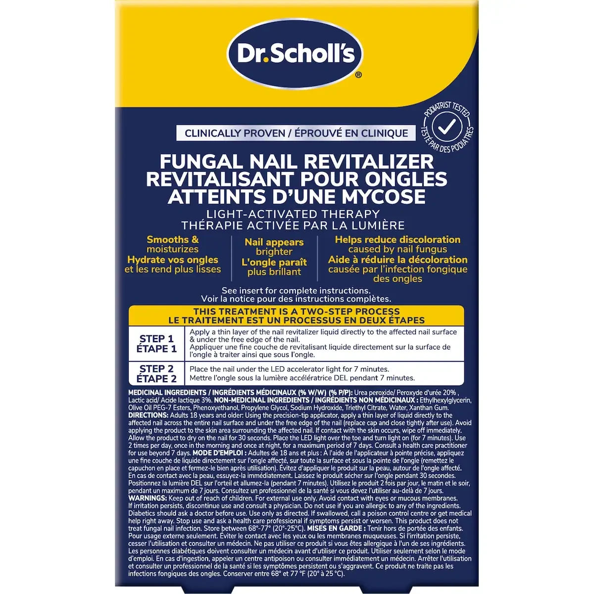 Dr. Scholl's Fungal Nail Revitalizer Kit with Light-Activated Therapy product image