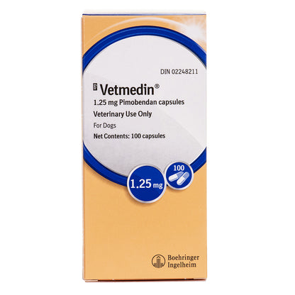 Vetmedin for Dogs, 1.25 mg, 100 Capsules - view 2