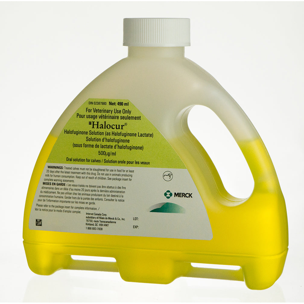 Halocur for Farm Animals, 0.5 mg/ml, 490 mL