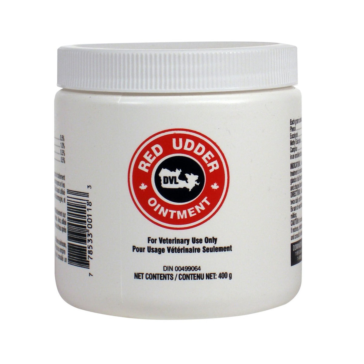 Red Udder Ointment for Farm Animals 400-g Jar