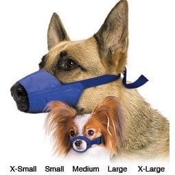 Quick Muzzle 5 Pieces Set for Dogs (XS-XL) (Blue) Kit of 5 Muzzles - Default Title - product image 1