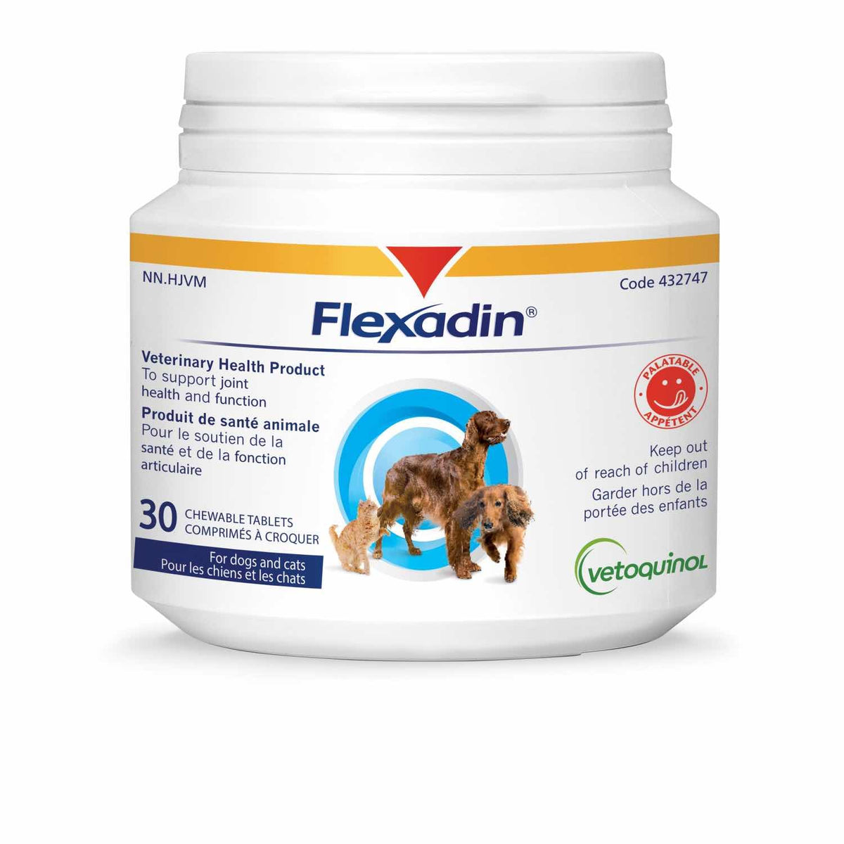 Flexadin Joint Health and Function Supplement - 30 Chewable Tablets - product image 1