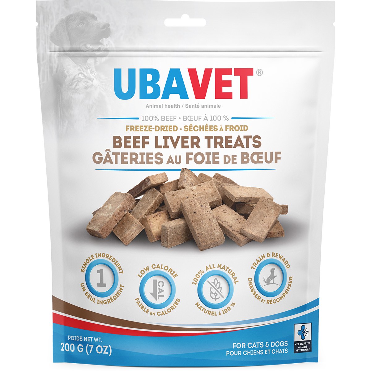 Freeze Dried Beef Liver Treats for Cats and Dogs - 200 g - product image 1