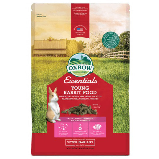 Essentials Young Rabbit Food for Small Pets (Original) 5 lb Bag - view 2