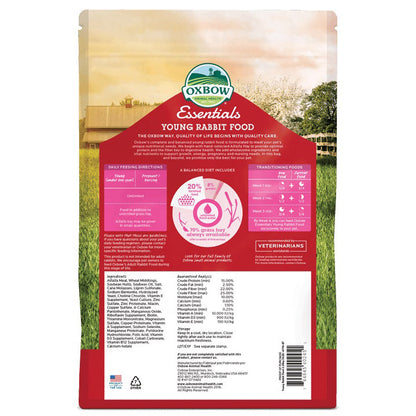 Essentials Young Rabbit Food for Small Pets (Original) 5 lb Bag - view 1