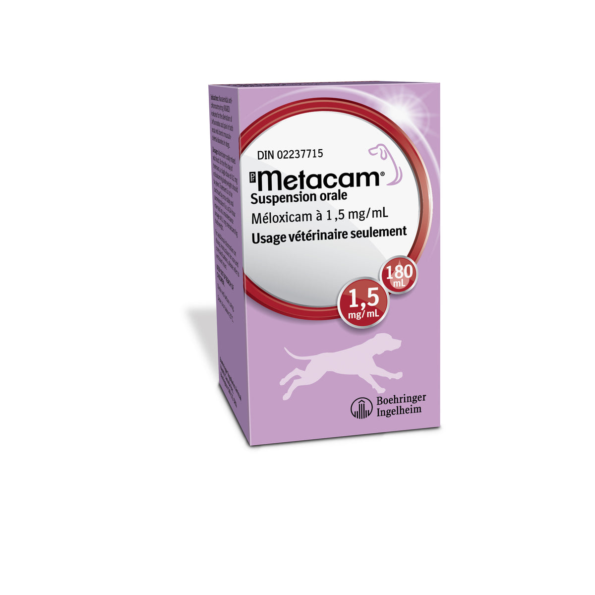 Metacam Dog Oral Suspension, 1.5 mg/ml, 180 mL - view 1