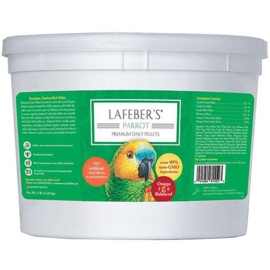 Pellet Diet for Parrots for Small Pets and Birds 2.26 kg Pail - view 2
