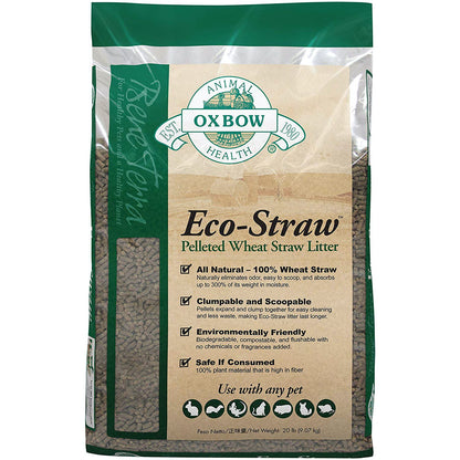 Eco-Straw Wheat Straw Litter for Small Pets 20 lb Bag - Default Title - product image 1
