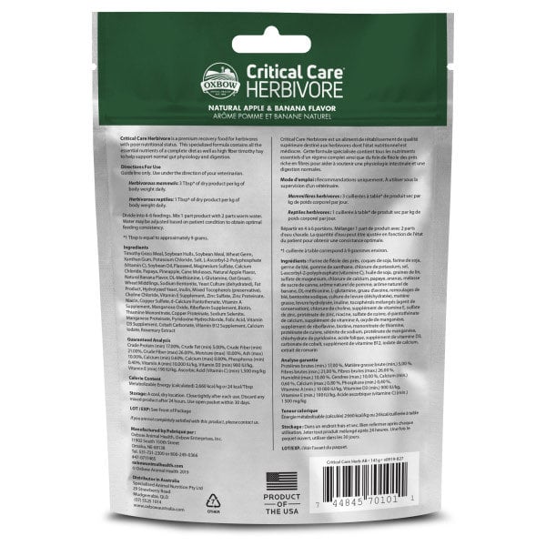 Critical Care Herbivore for Small pets - view 6