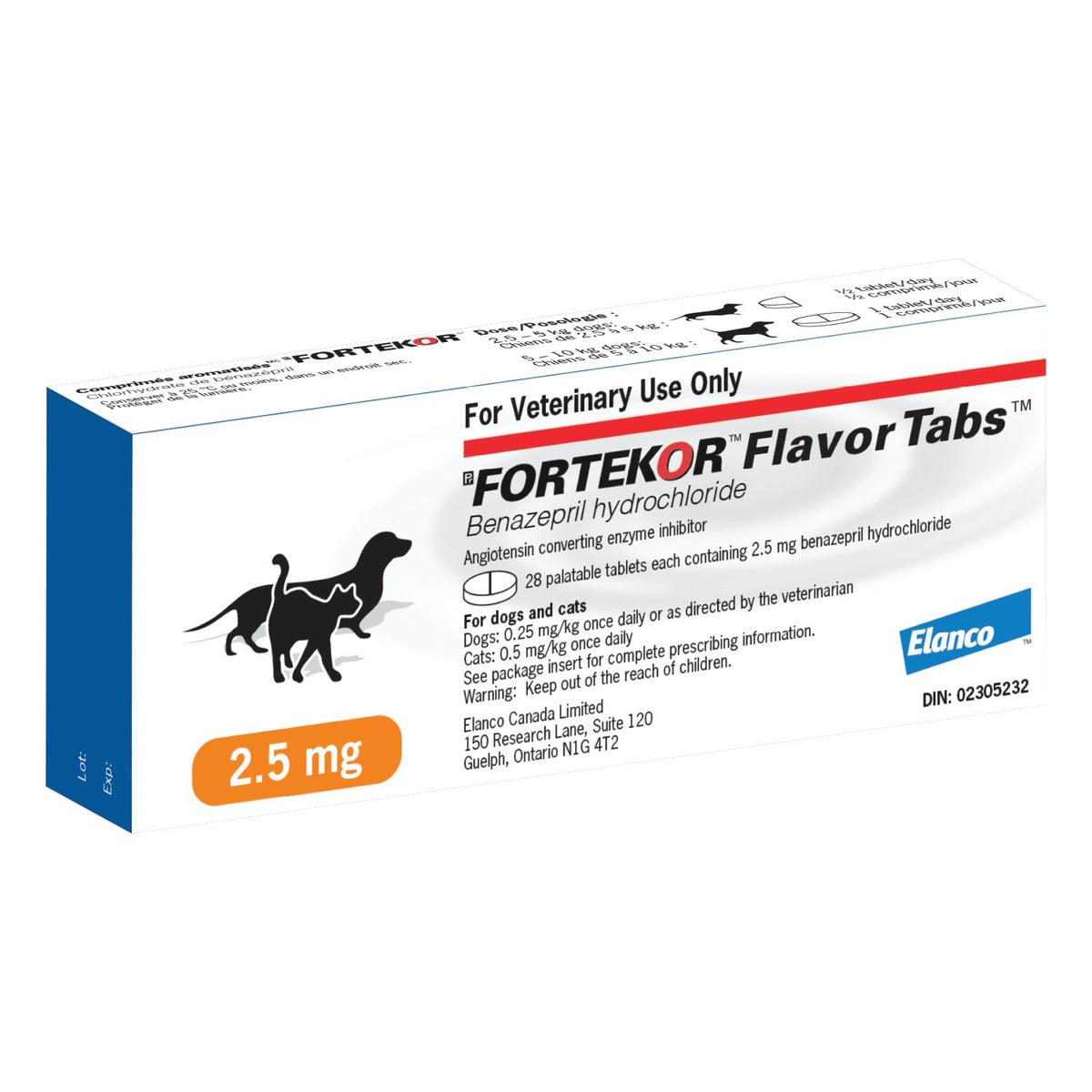 Fortekor for Dogs, 2.5 mg, 28 Tablets