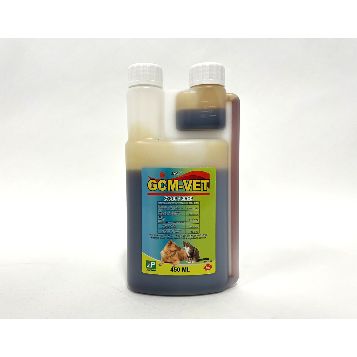 GCM-Vet for Cats, Dogs and Horses 450 mL Bottle - view 2