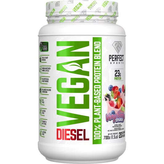 Perfect Sports DIESEL Vegan Protein front package