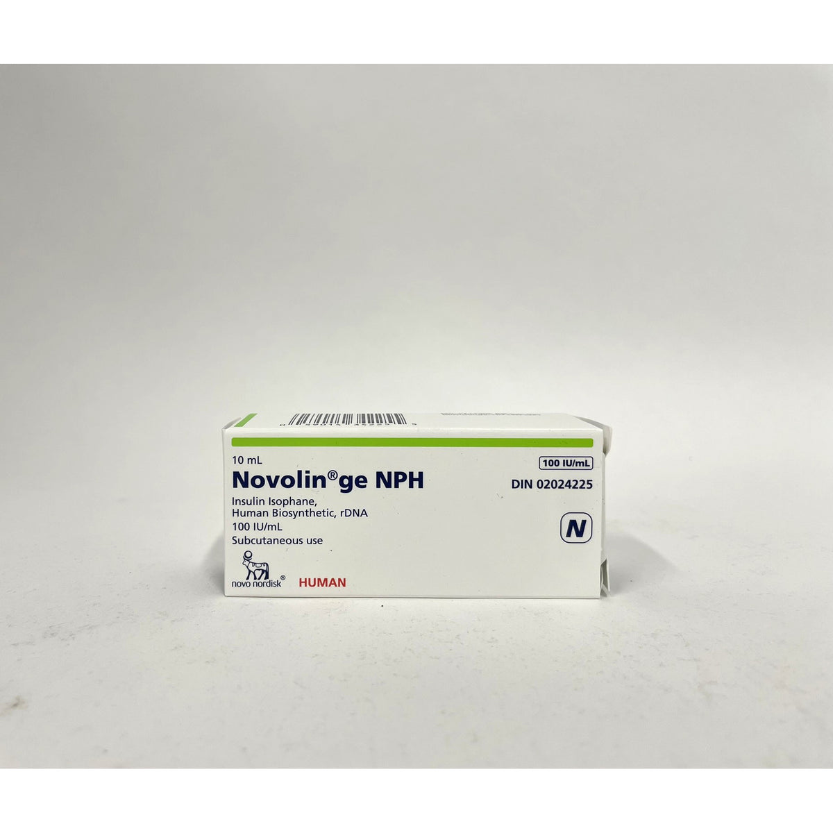 Novolin GE NPH Suspension 1 Vial of 10 mL - view 2