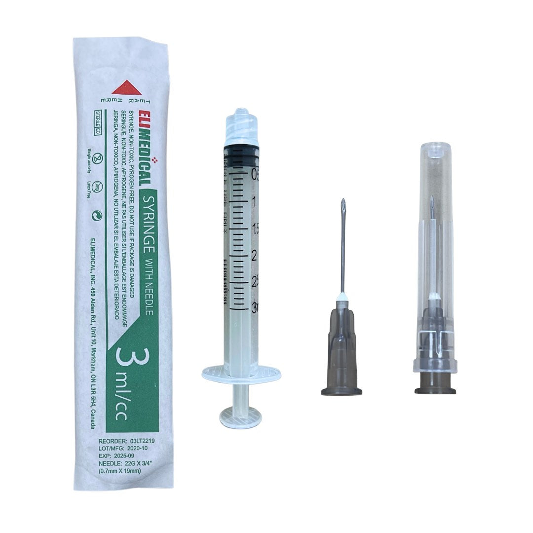 Syringes 3 mL with LL Needle Softpack - 3 mL x 22 g x 4 in - product image 2