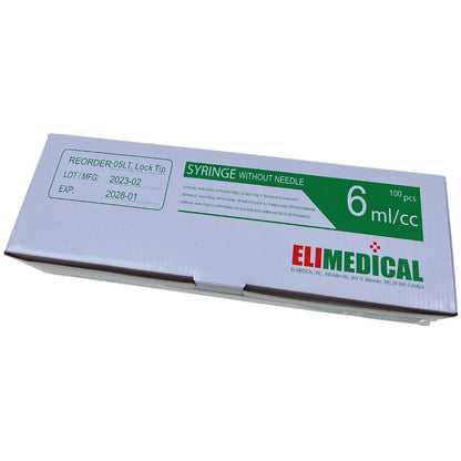Syringes Graduated - 6 mL Luer Lock - product image 1