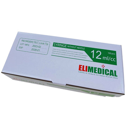 Syringes Graduated - 12 mL Luer Lock - product image 1