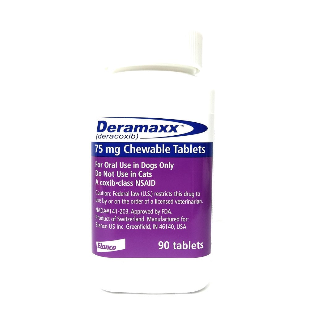 Deramaxx for Dogs, 75 mg, 90 Chews