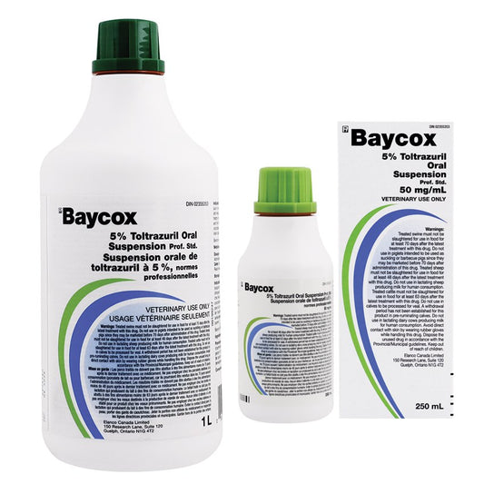 Baycox for Farm Animals, 50 mg/ml, 250 mL