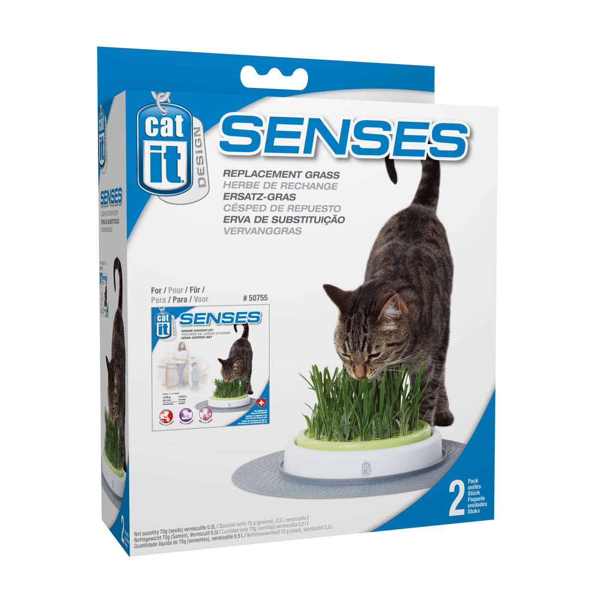 Grass Refill for Grass Garden Kit for Cats Pack of 2 - Default Title - product image 1