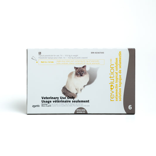Revolution for Cat, 7.6 - 10 kg, 6 Tubes