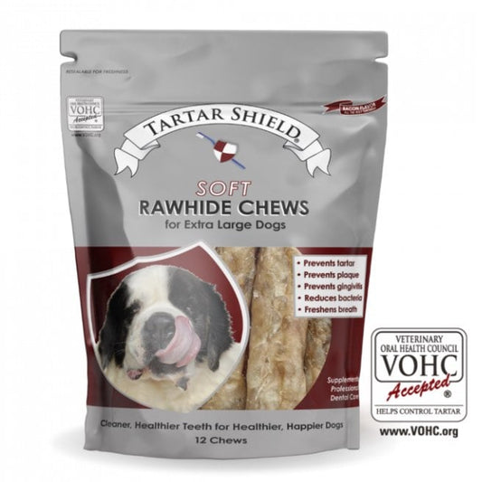 Rawhide Soft Chew for Extra Large Dogs (Bacon) for Dogs 12 Chew Strips - Default Title - product image 1