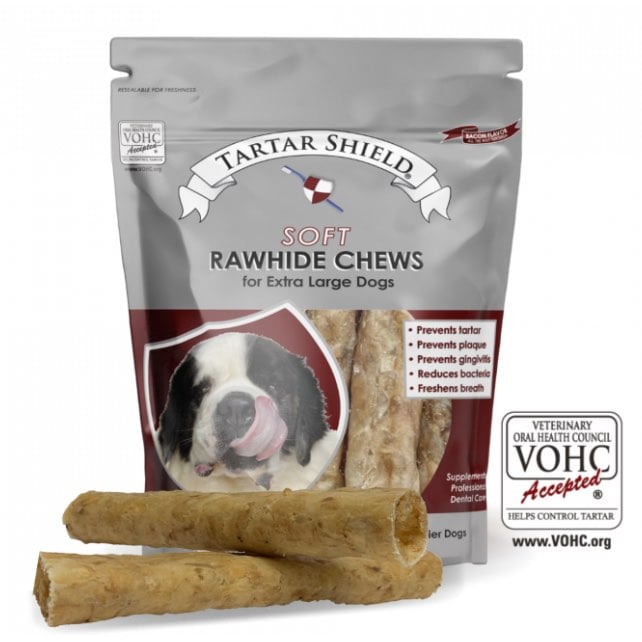 Rawhide Soft Chew for Extra Large Dogs (Bacon) for Dogs 12 Chew Strips - Default Title - product image 2